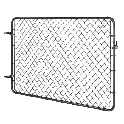 HXGATE-002 - Adjustable 2.2-6ft Garden Gate with Rust Resistance
