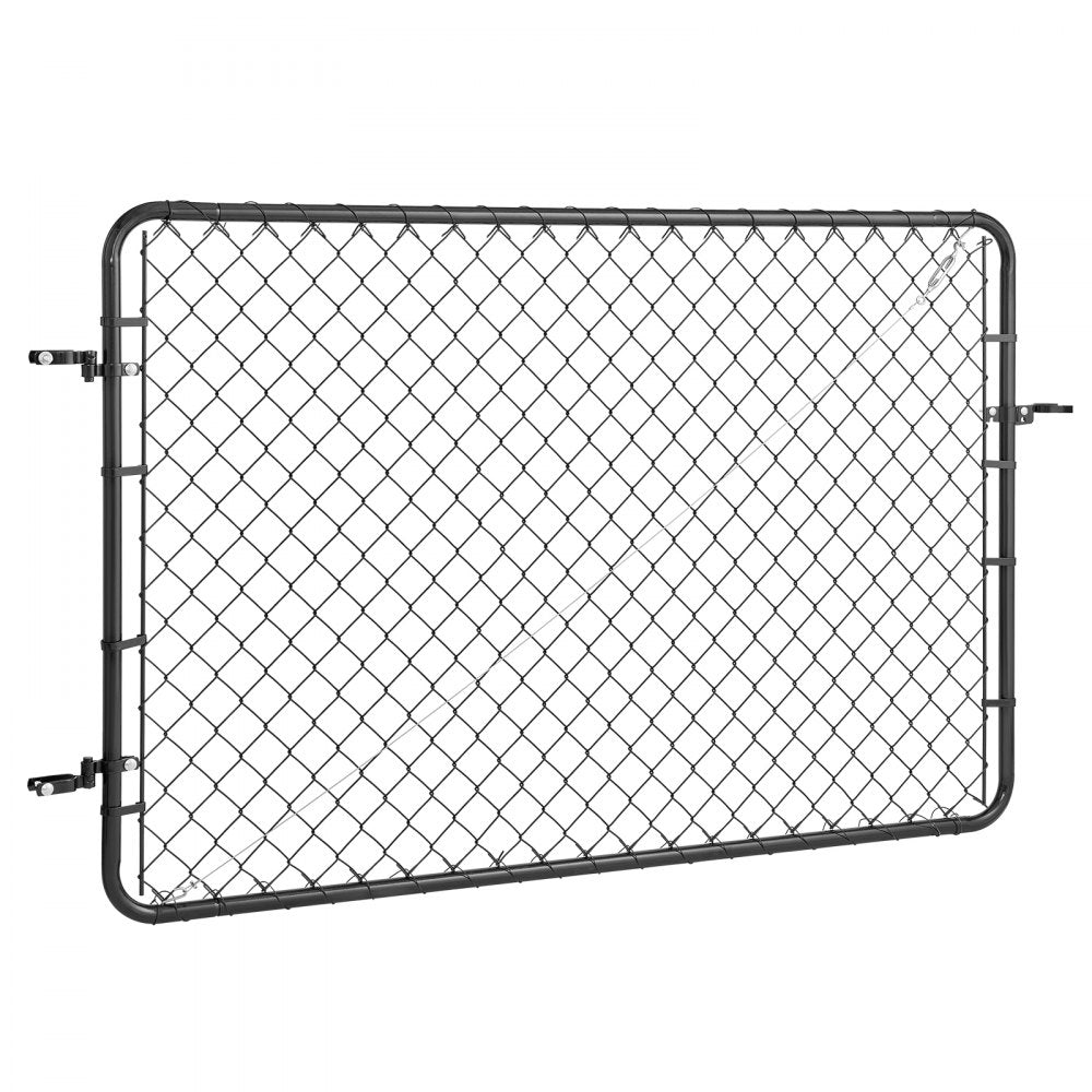 HXGATE-002 - Adjustable 2.2-6ft Garden Gate with Rust Resistance