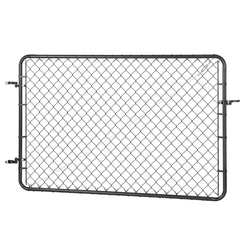 HXGATE-002 - Adjustable 2.2-6ft Garden Gate with Rust Resistance