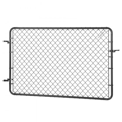 HXGATE-002 - Adjustable 2.2-6ft Garden Gate with Rust Resistance
