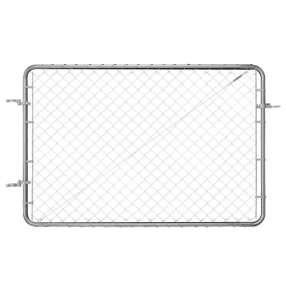HXGATE-003 - Galvanized Steel Garden Gate 2.2-6 ft Adjustable Width