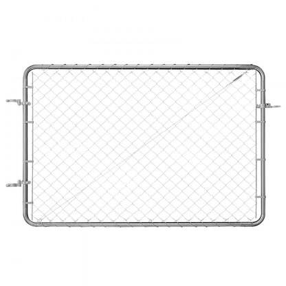 HXGATE-003 - Galvanized Steel Garden Gate 2.2-6 ft Adjustable Width