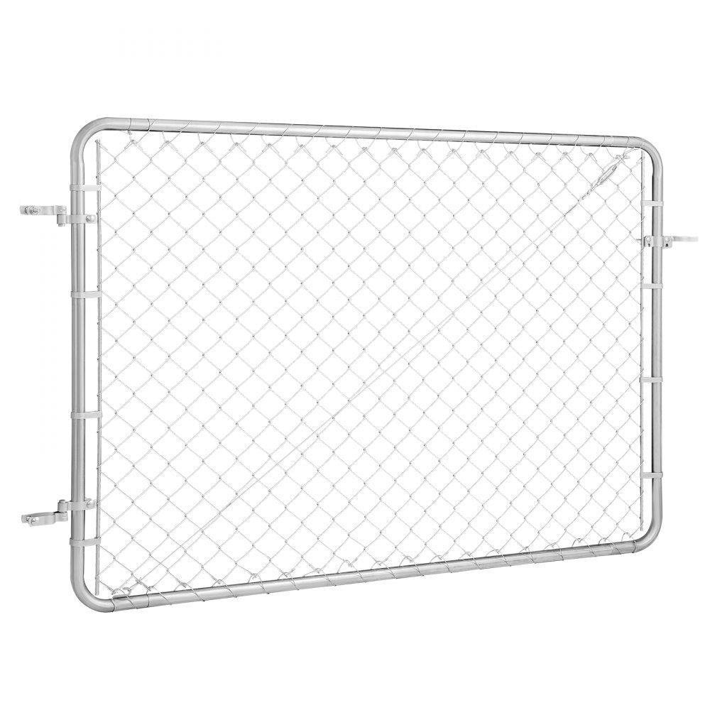 HXGATE-003 - Galvanized Steel Garden Gate 2.2-6 ft Adjustable Width