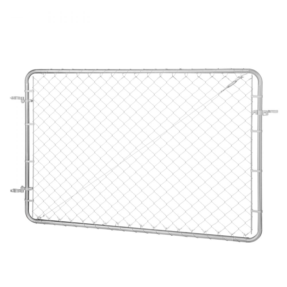 HXGATE-003 - Galvanized Steel Garden Gate 2.2-6 ft Adjustable Width