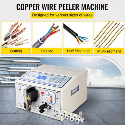 SWT508-SD - Automatic Wire Stripping & Cutting Machine for 0.1-4.5mm²