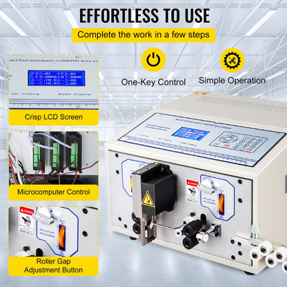 SWT508-SD - Automatic Wire Stripping & Cutting Machine for 0.1-4.5mm²