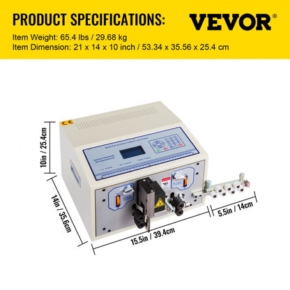 SWT508-SD - Automatic Wire Stripping & Cutting Machine for 0.1-4.5mm²