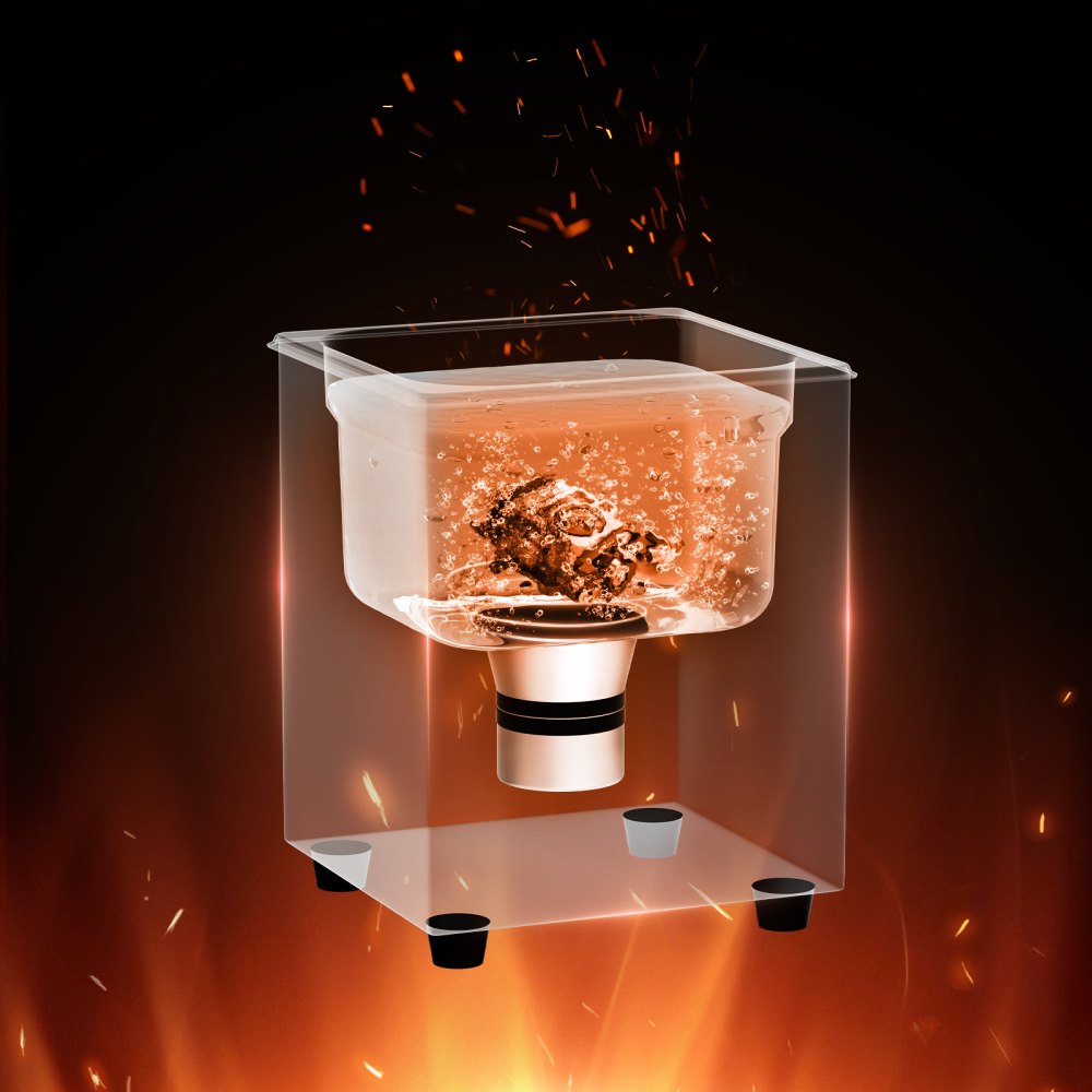 TH-08Amini - VEVOR 1.3L Ultrasonic Cleaner - Durable Stainless Steel Design