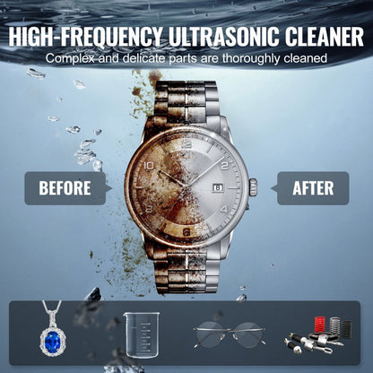 KZ-D15 - 15L Stainless Steel Ultrasonic Cleaner with Digital Control