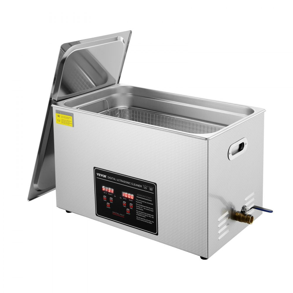 010108002453 - 30L SUS304 Ultrasonic Cleaner with Digital Timer & Heater