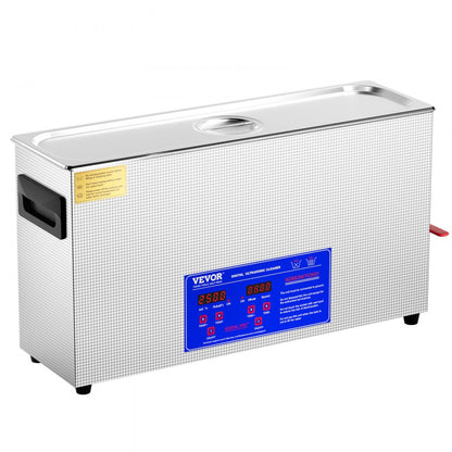MH-042S - 10L Stainless Steel Ultrasonic Gun Cleaner with Digital Control