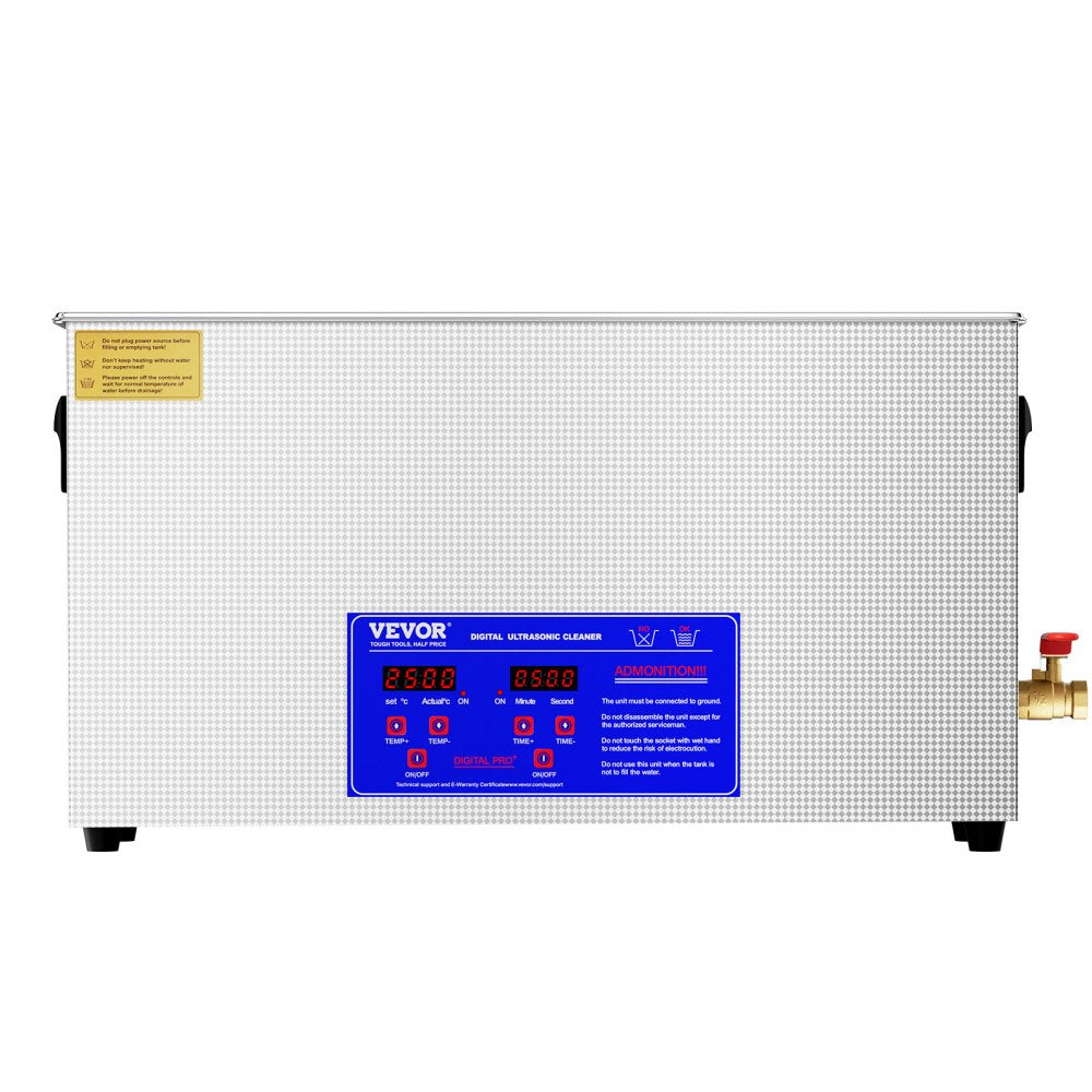 MH-042S - 10L Stainless Steel Ultrasonic Gun Cleaner with Digital Control