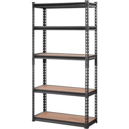 ZMV0 - Heavy-Duty 5-Tier Metal Shelving Unit, 2000 lbs Capacity