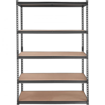 5KV0 - 5-Tier Adjustable Metal Shelving Unit, 400 lbs/Shelf, 18" D x 48" W x 72" H