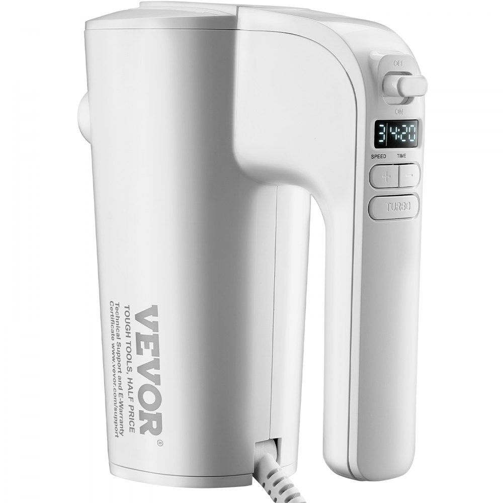 HM2006 - 5-Speed Digital Hand Mixer with Turbo Boost & Storage Bag