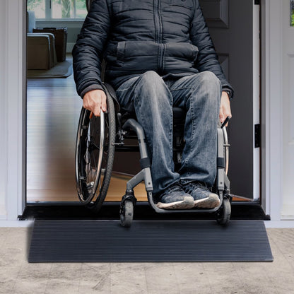 010135861076 - Customizable 1.2" Rubber Ramp for Easy Robotic Sweeper Access