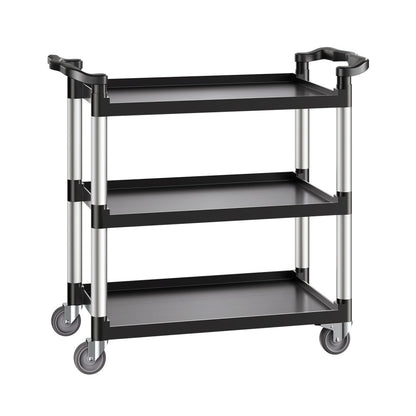 SYTCSS11 - 3-Tier 500 lbs Utility Cart with Smooth Casters and Ergonomic Handles