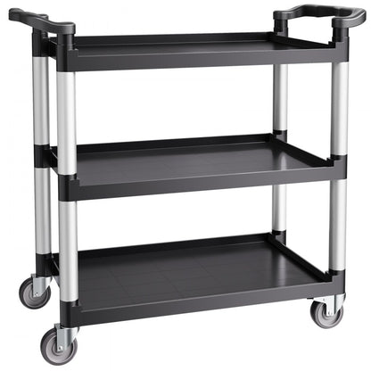 SYTCSS11 - 3-Tier 500 lbs Utility Cart with Smooth Casters and Ergonomic Handles