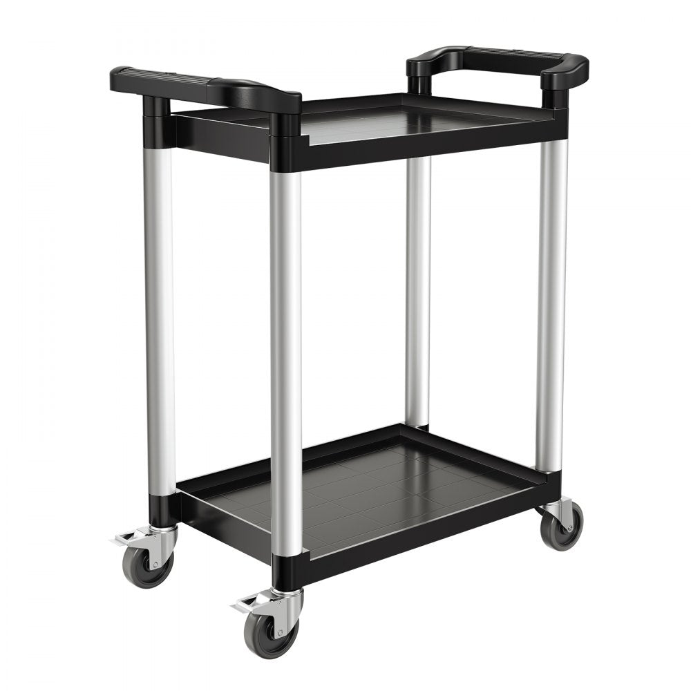 SYTCSS09 - 2-Tier Utility Cart, 31.5"x16.1" with 300 lbs Capacity