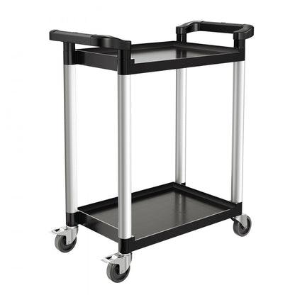 SYTCSS09 - 2-Tier Utility Cart, 31.5"x16.1" with 300 lbs Capacity