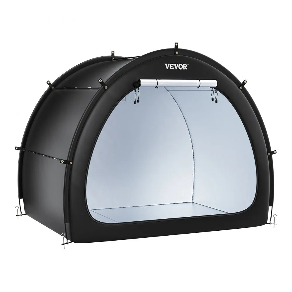 BYSKU5 - Waterproof Bike Storage Tent for 4-5 Bikes with Durable Frame