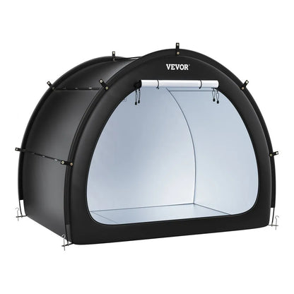 BYSKU5 - Waterproof Bike Storage Tent for 4-5 Bikes with Durable Frame