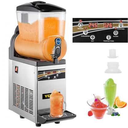 X-150 - 15L Stainless Steel Slushy Machine for Bars & Cafes