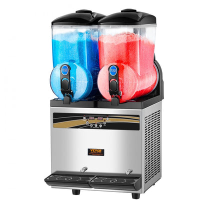 X-300 - Commercial 15L Dual Tank Slushy Machine for High-Traffic Use
