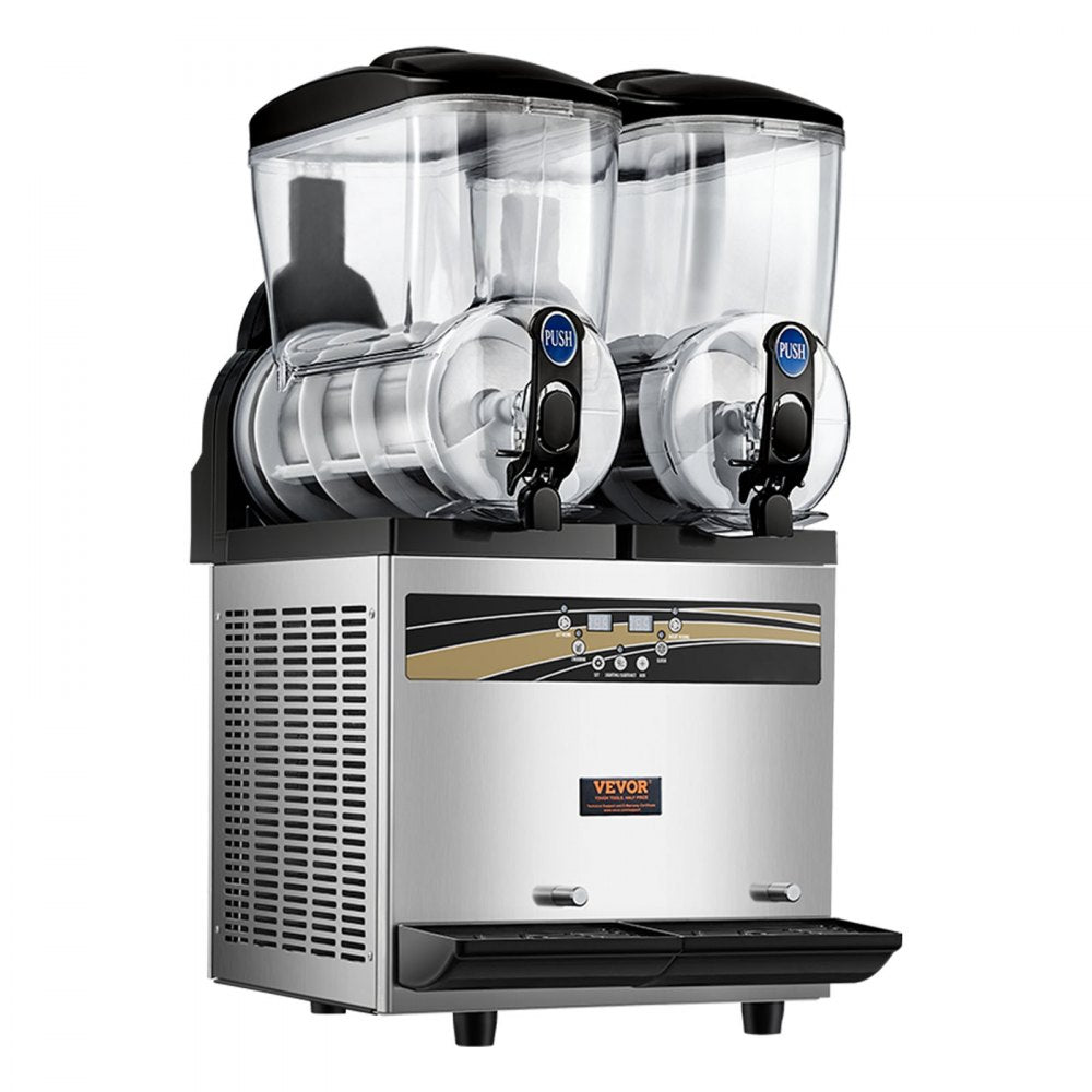 X-300 - Commercial 15L Dual Tank Slushy Machine for High-Traffic Use