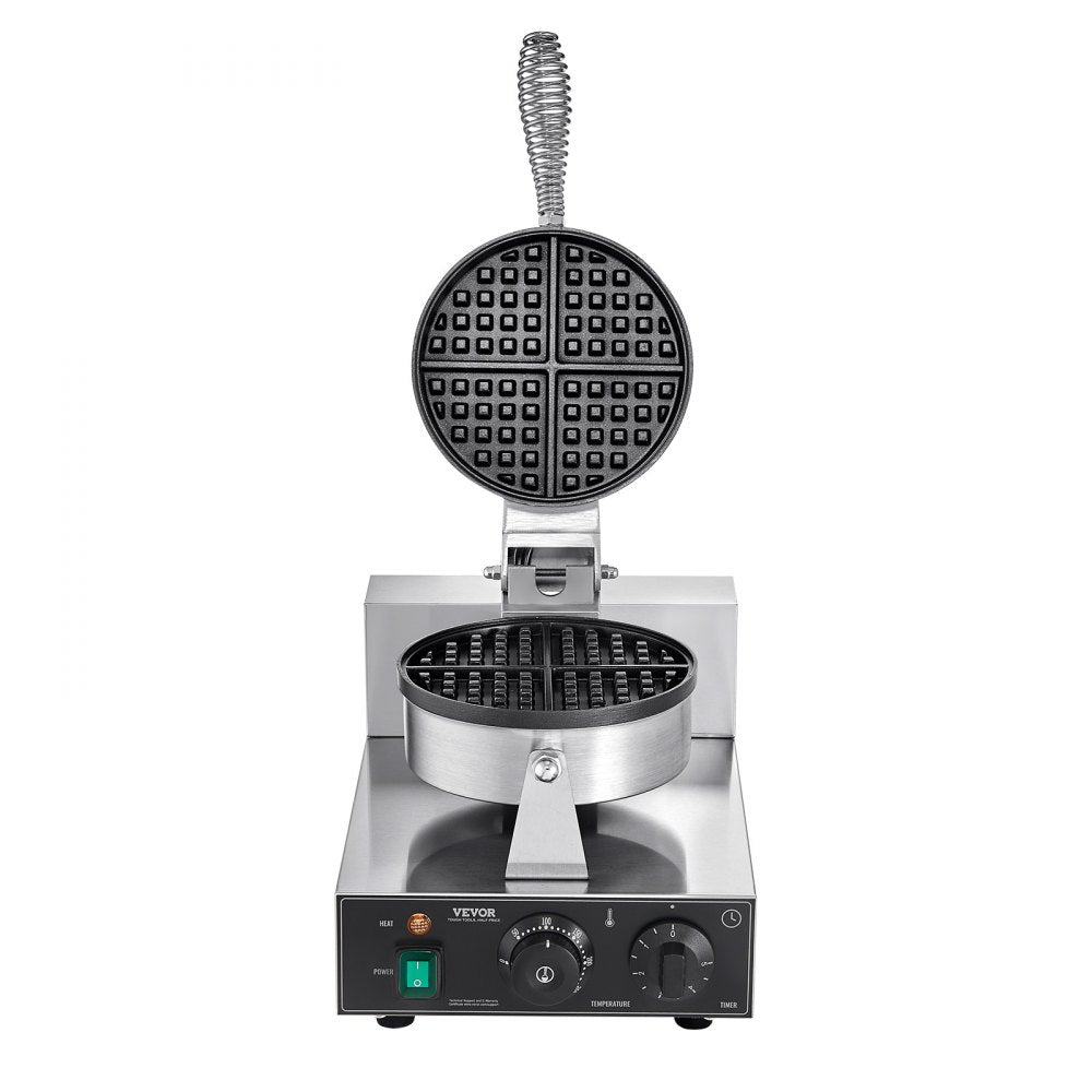 XC-HF-1 - Professional Stainless Steel Waffle Baker with Timer & Tempe ...