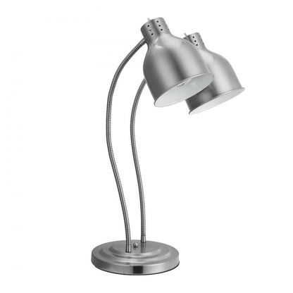 E909 - Stainless Steel 360° Rotating Food Heat Lamp for Restaurants