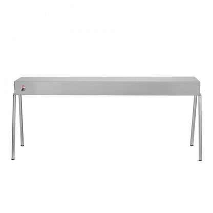 E861 - 750W Stainless Steel Food Heat Lamp for Restaurants & Buffets