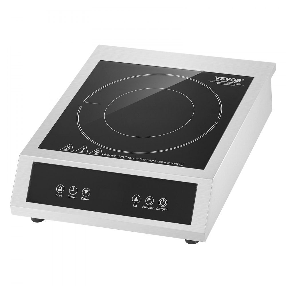 K1004 - 1800W Portable Induction Cooktop with Timer & Touch Controls