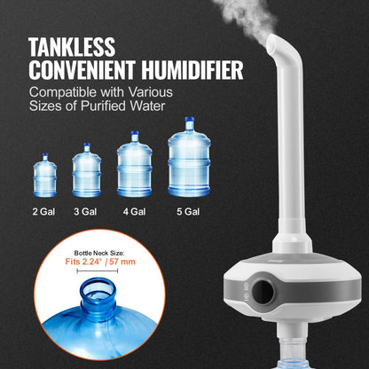 WT-2026 - 800ml/h Portable Humidifier for 1300 sq ft Spaces