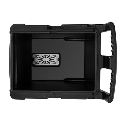 IBBA125LB - 125 lbs Commercial Ice Bin with 24-Hour Cooling & Wheels