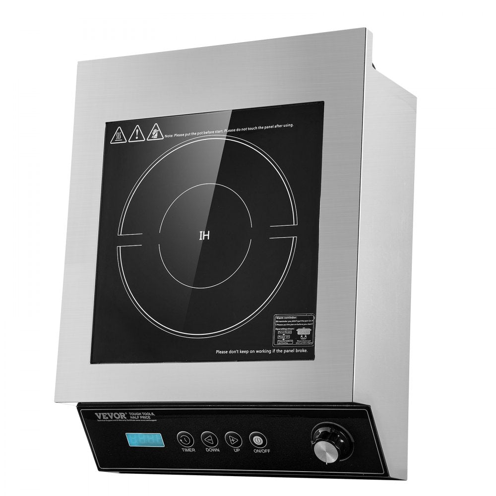 K1004-2 - 5000W Portable Induction Cooktop with Touch Controls