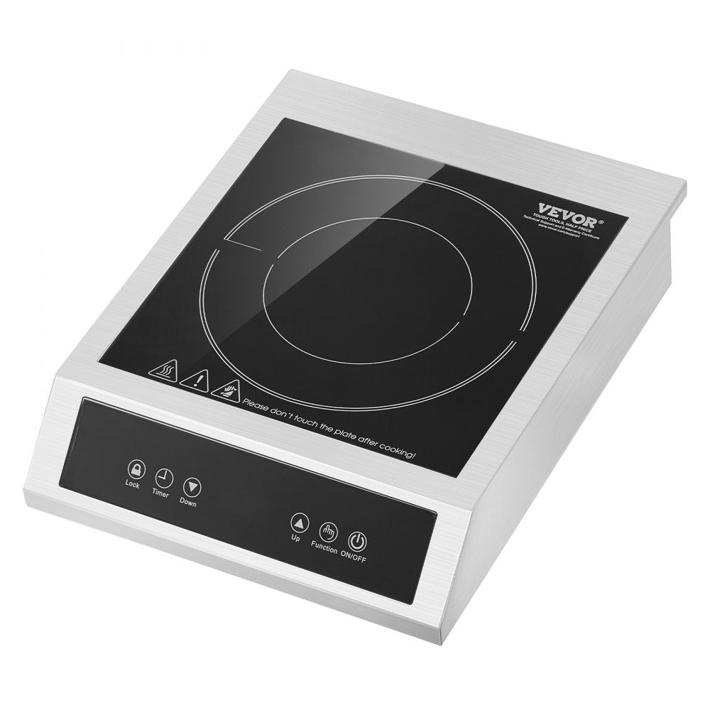 K1004 - 3500W Portable Induction Cooktop with Touch Controls and LED Display