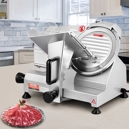 JK-220A - 200W Electric Meat Slicer with Adjustable Thickness up to 0.47"