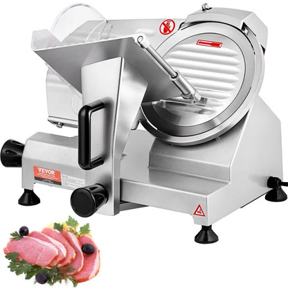 JK-220A - 200W Electric Meat Slicer with Adjustable Thickness up to 0.47"