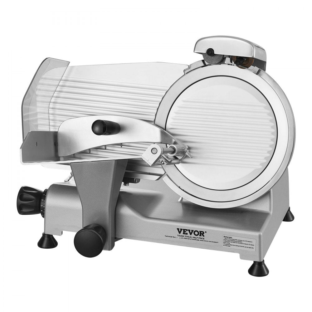 1A-CS110 - 10" Stainless Steel Electric Meat Slicer with Adjustable Thickness