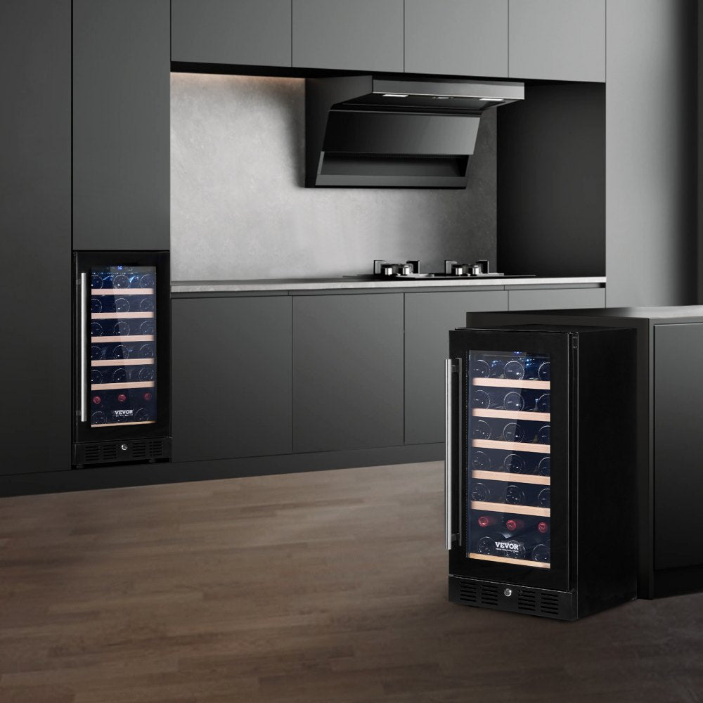 JC-79WD - Compact 30-Bottle Wine Cooler, Built-in or Freestanding Design
