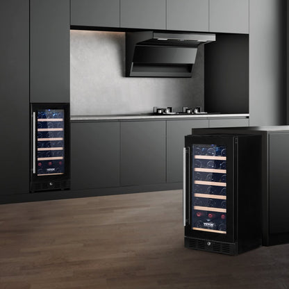 JC-79WD - Compact 30-Bottle Wine Cooler, Built-in or Freestanding Design
