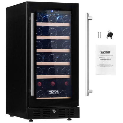 JC-79WD - Compact 30-Bottle Wine Cooler, Built-in or Freestanding Design