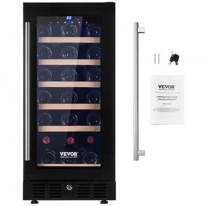 JC-79WD - Compact 30-Bottle Wine Cooler, Built-in or Freestanding Design