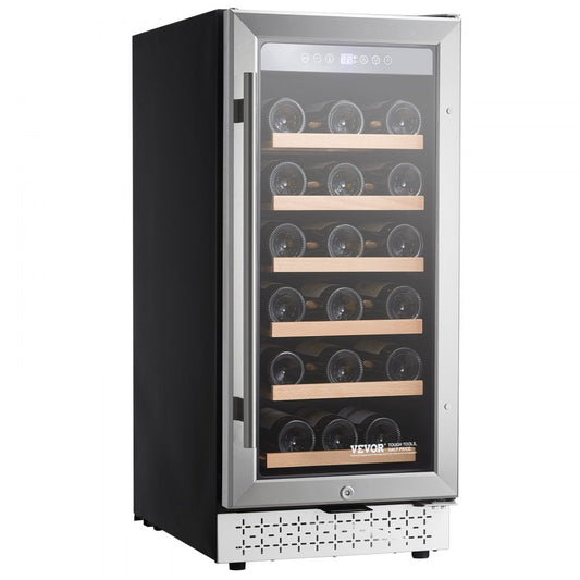 YC-100A - 28-Bottle Built-In Wine Cooler with Digital Temp Control