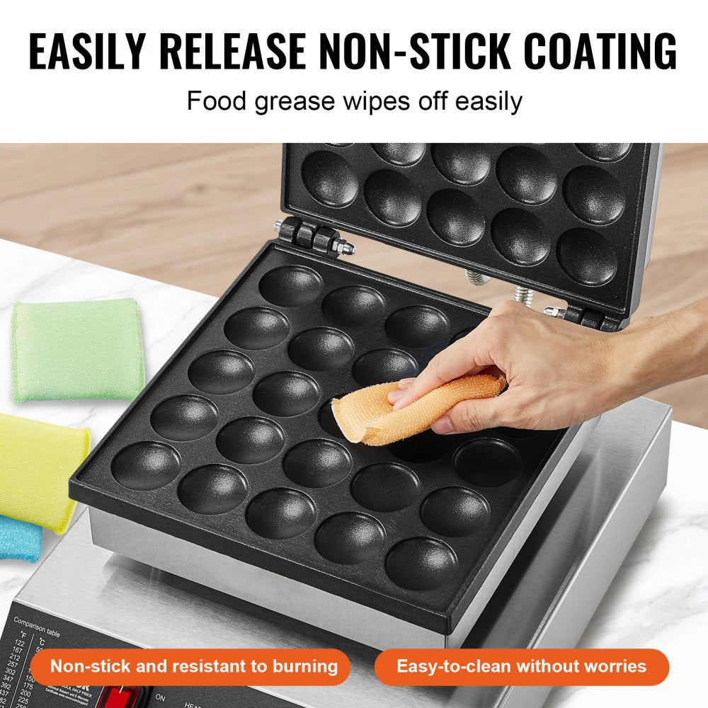 PC-25-2 - Professional Dorayaki Baker Machine with Timer & Stainless Steel Design