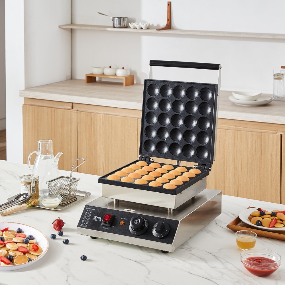 PC-25-2 - Professional Dorayaki Baker Machine with Timer & Stainless Steel Design