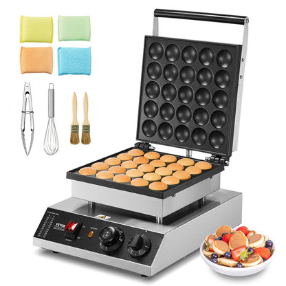 PC-25-2 - Professional Dorayaki Baker Machine with Timer & Stainless Steel Design