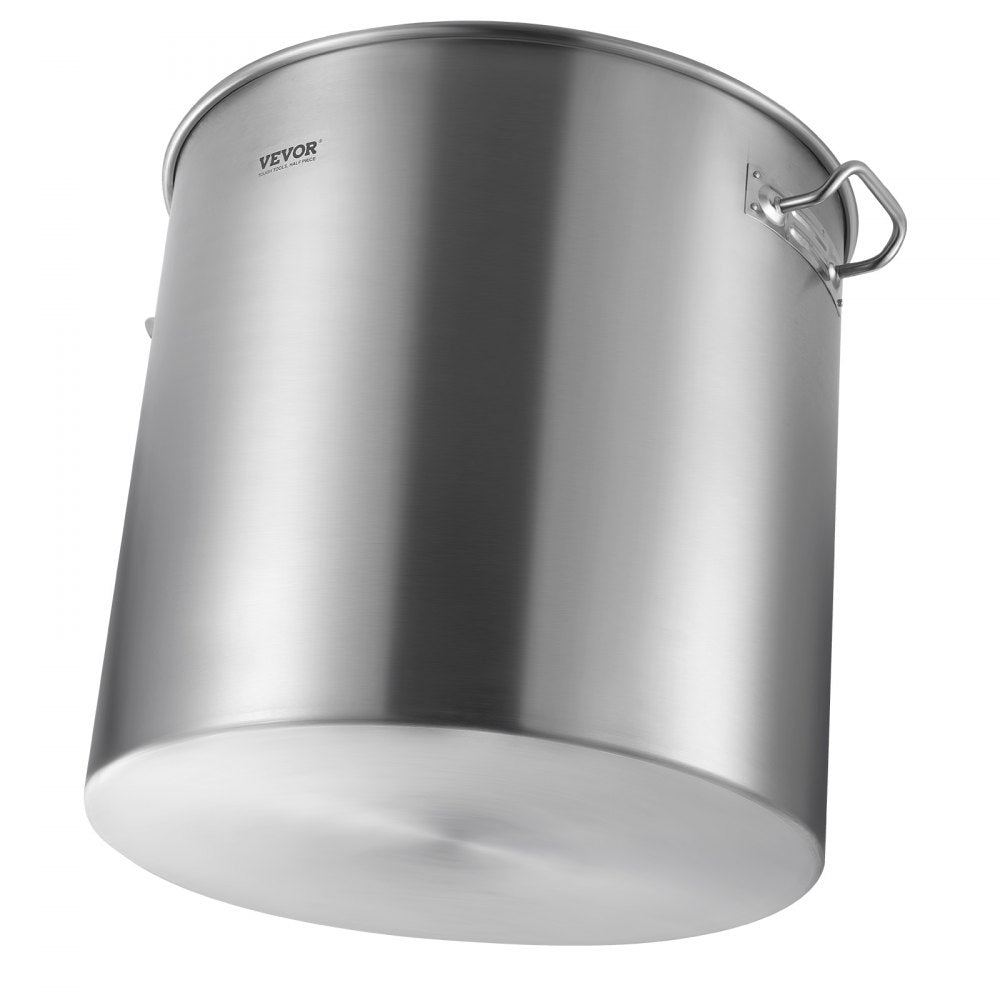 SP100QT505006S - 100QT Heavy-Duty Stainless Steel Stockpot with Strainer Basket