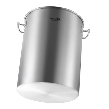 SP36QT324206S - 36QT Stainless Steel Stockpot with Strainer Basket & Handle